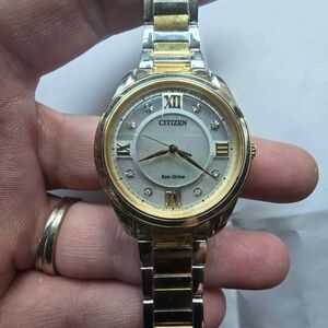 Citizen Eco-Drive Gold and Silver Watch